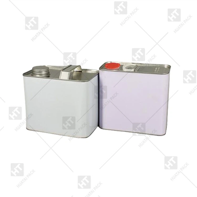 1L Square Tin Can